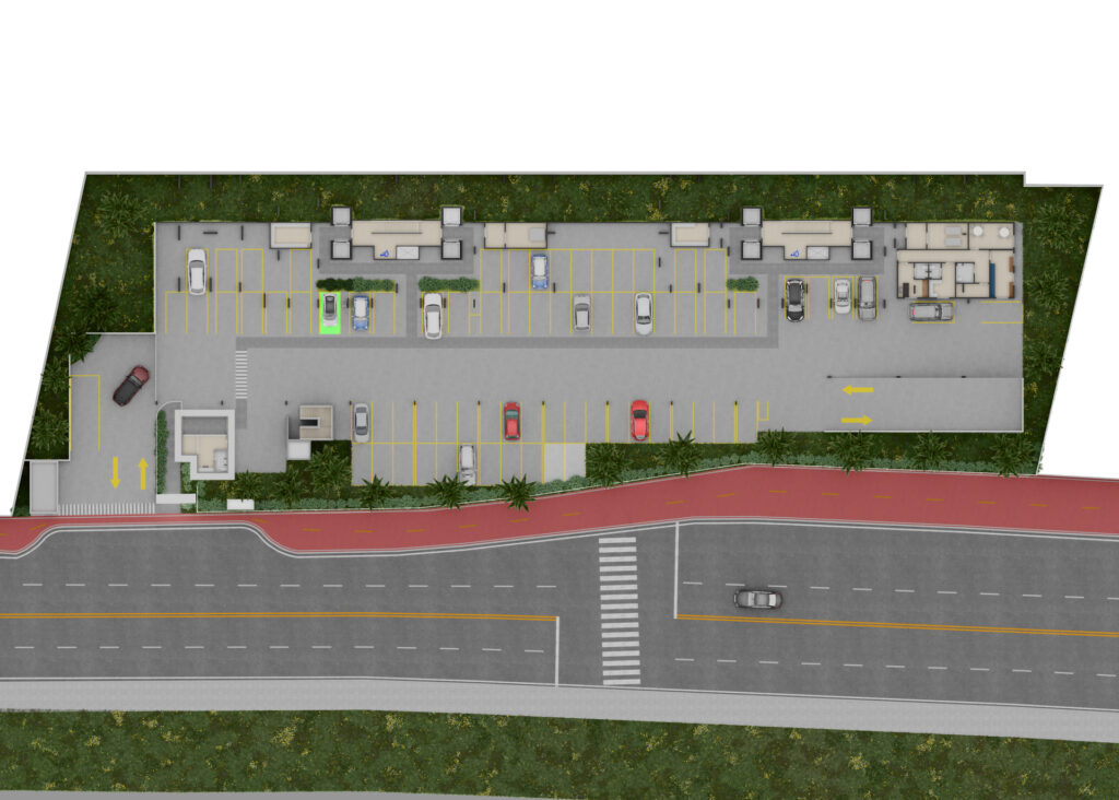 Implantação Estacionamento 1