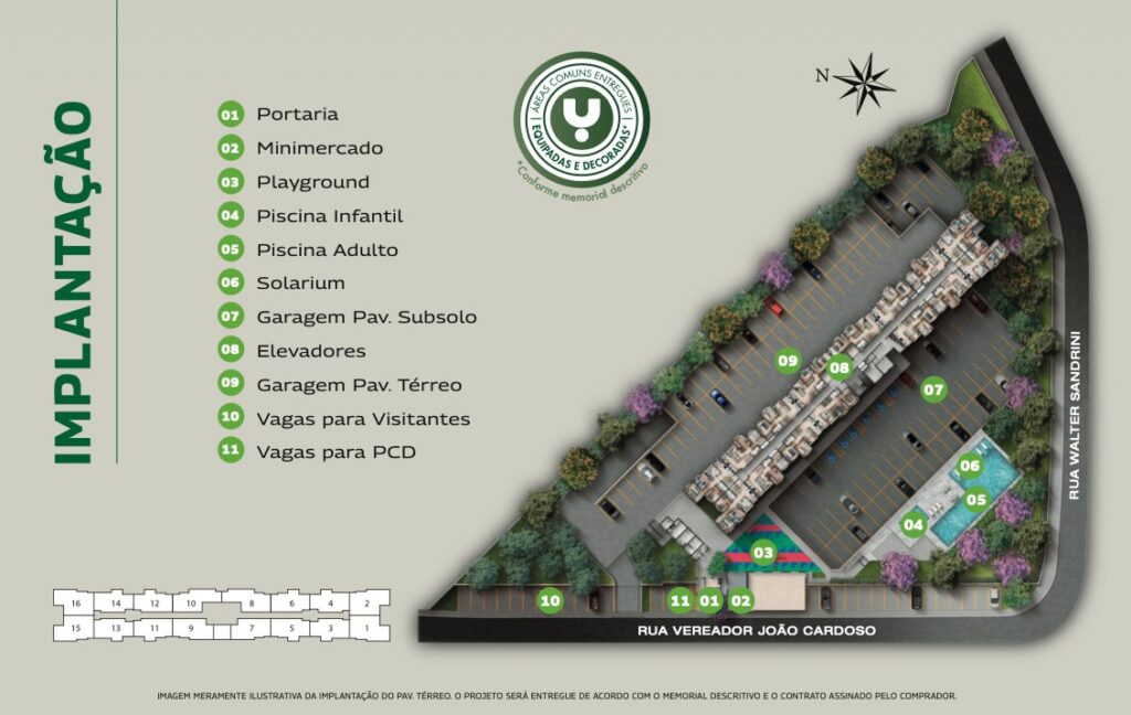 Implantação Térreo