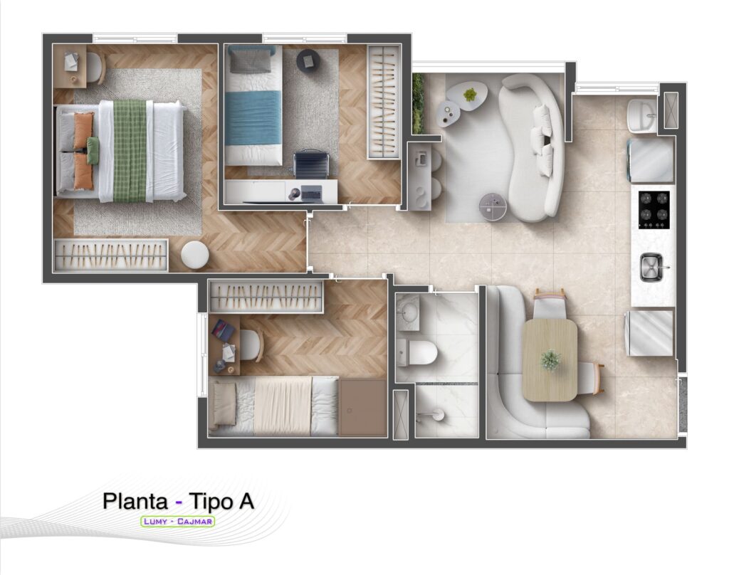 Planta Andar Tipo