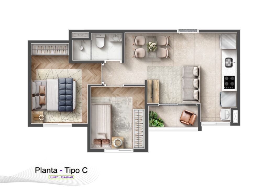 Planta Andar Tipo